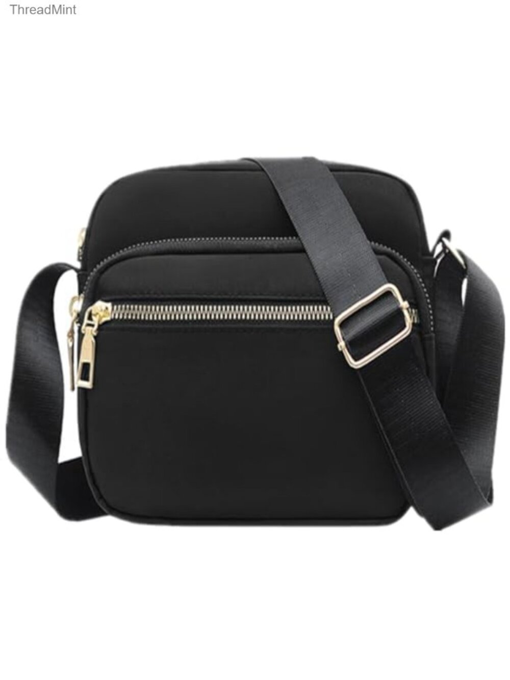 Nylon Crossbody Bags for Women Waterproof Messenger Purse Multi Pocket Travel